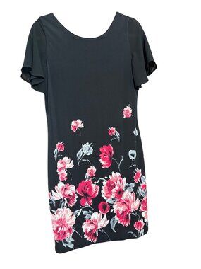 White House Black Market Ultimate Reversible Garden Bloom Dress 4 Ways Sz M NWOT